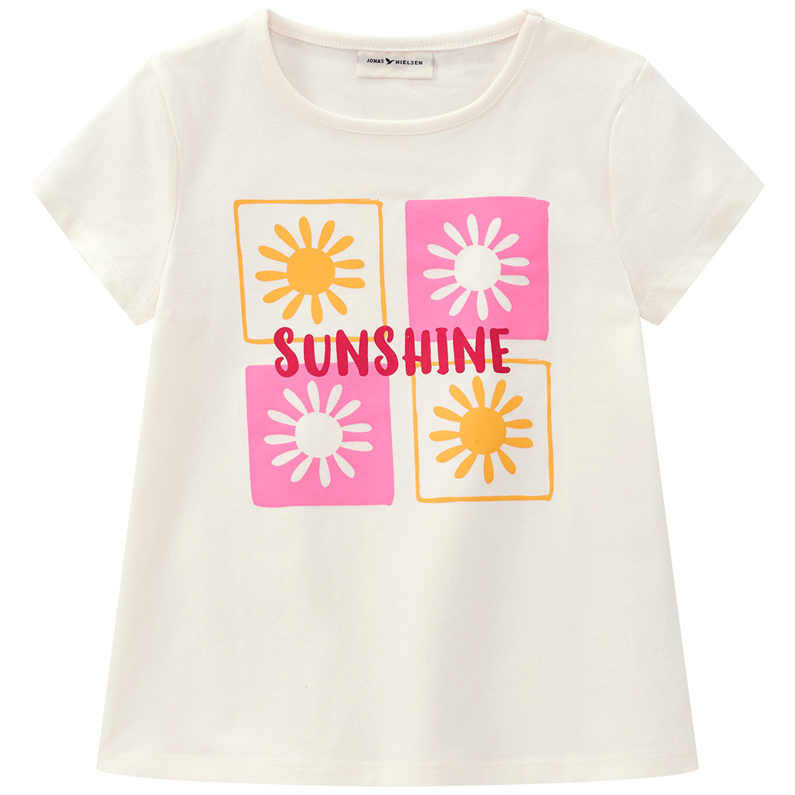 Mädchen T-Shirt mit gummiertem Print