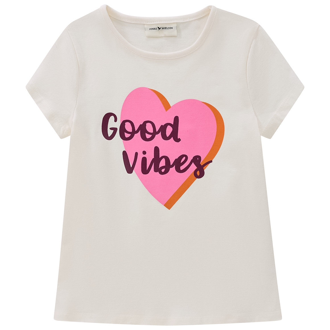 Mädchen T-Shirt mit gummiertem Print