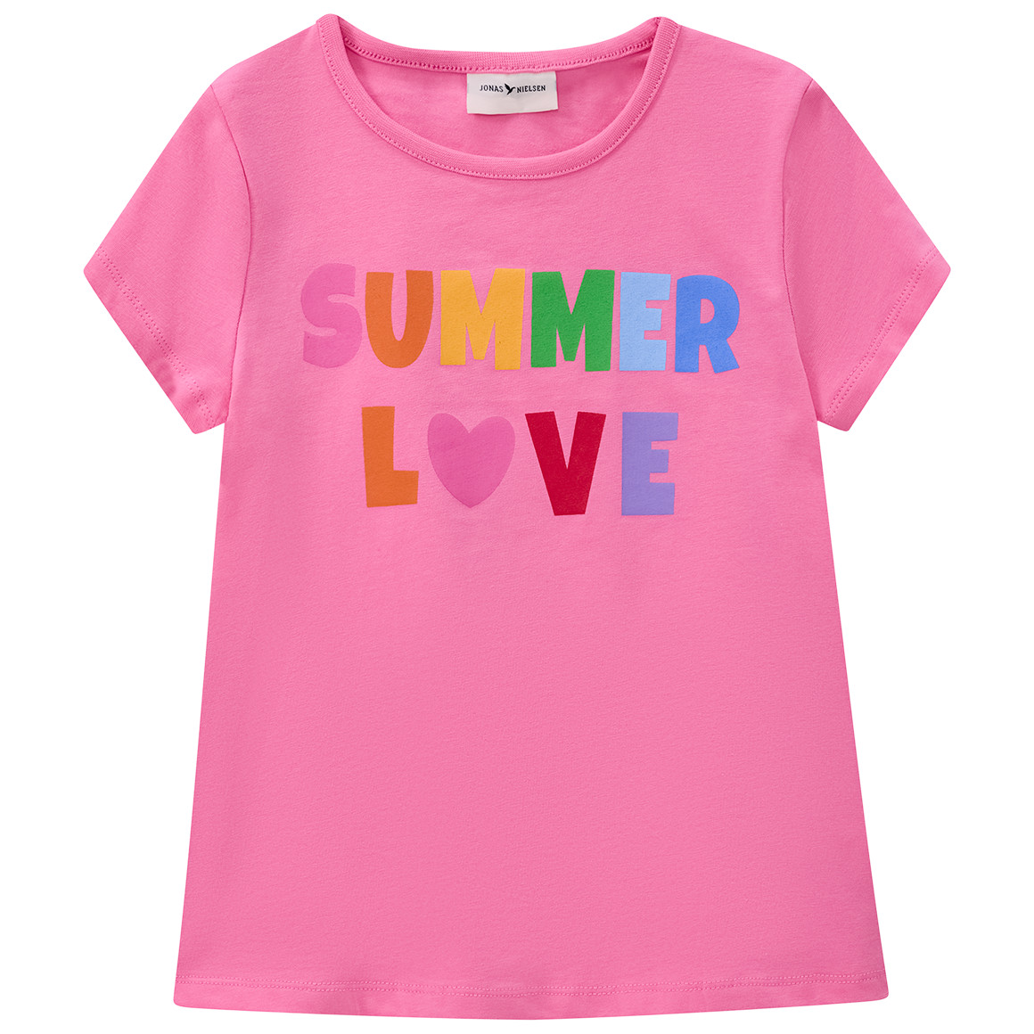 Mädchen T-Shirt mit gummiertem Print