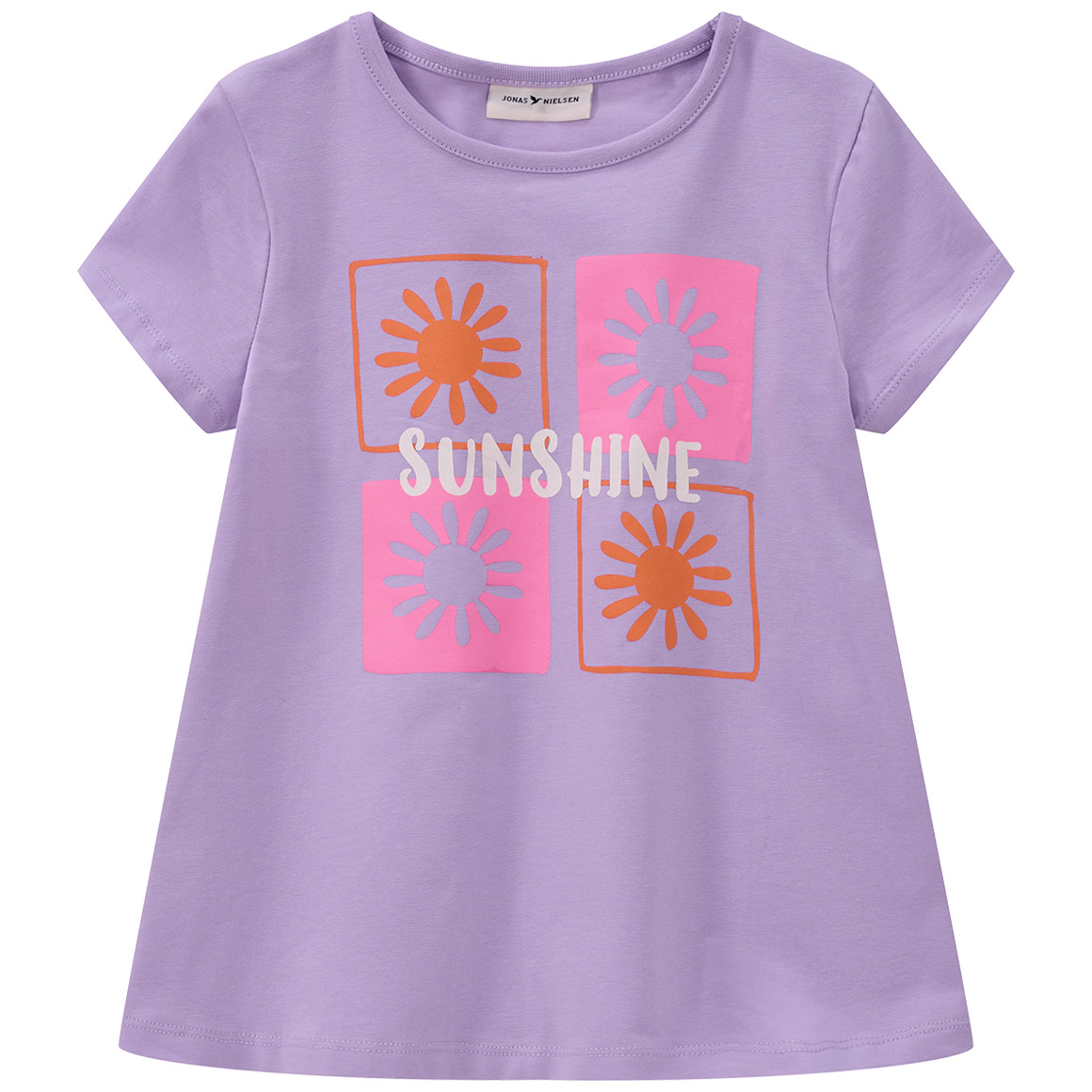 Mädchen T-Shirt mit gummiertem Print