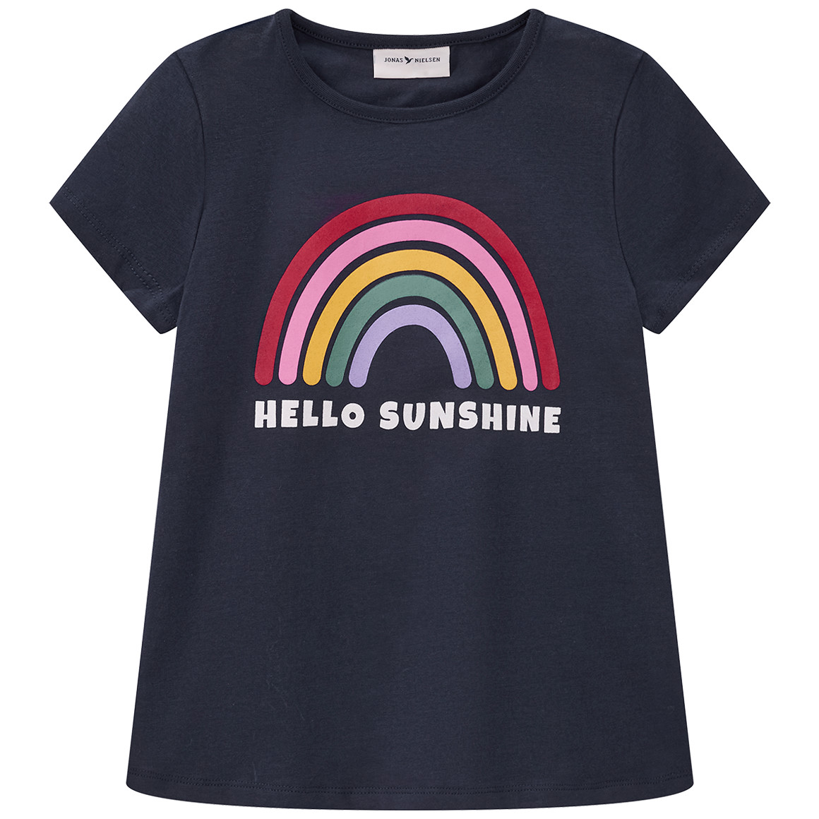 Mädchen T-Shirt mit gummiertem Print