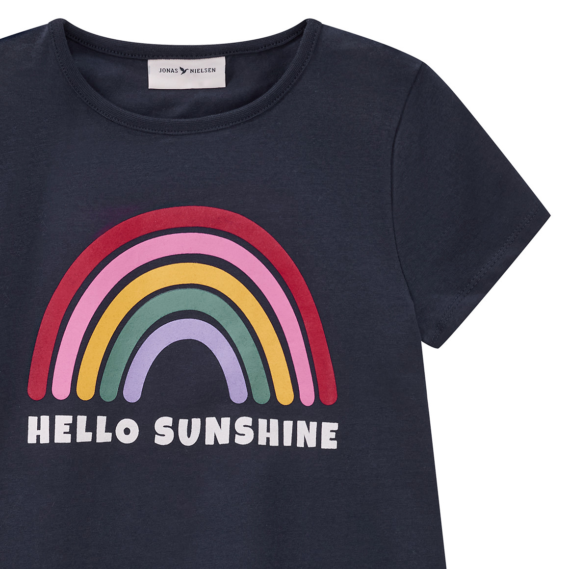 Mädchen T-Shirt mit gummiertem Print