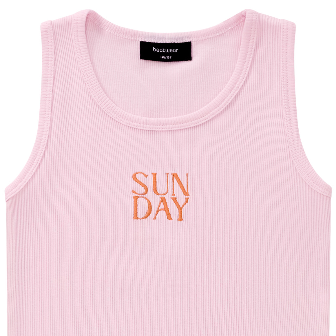 Mädchen Top mit Stickerei