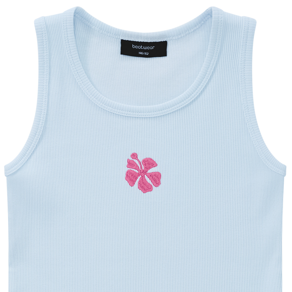 Mädchen Top mit Stickerei