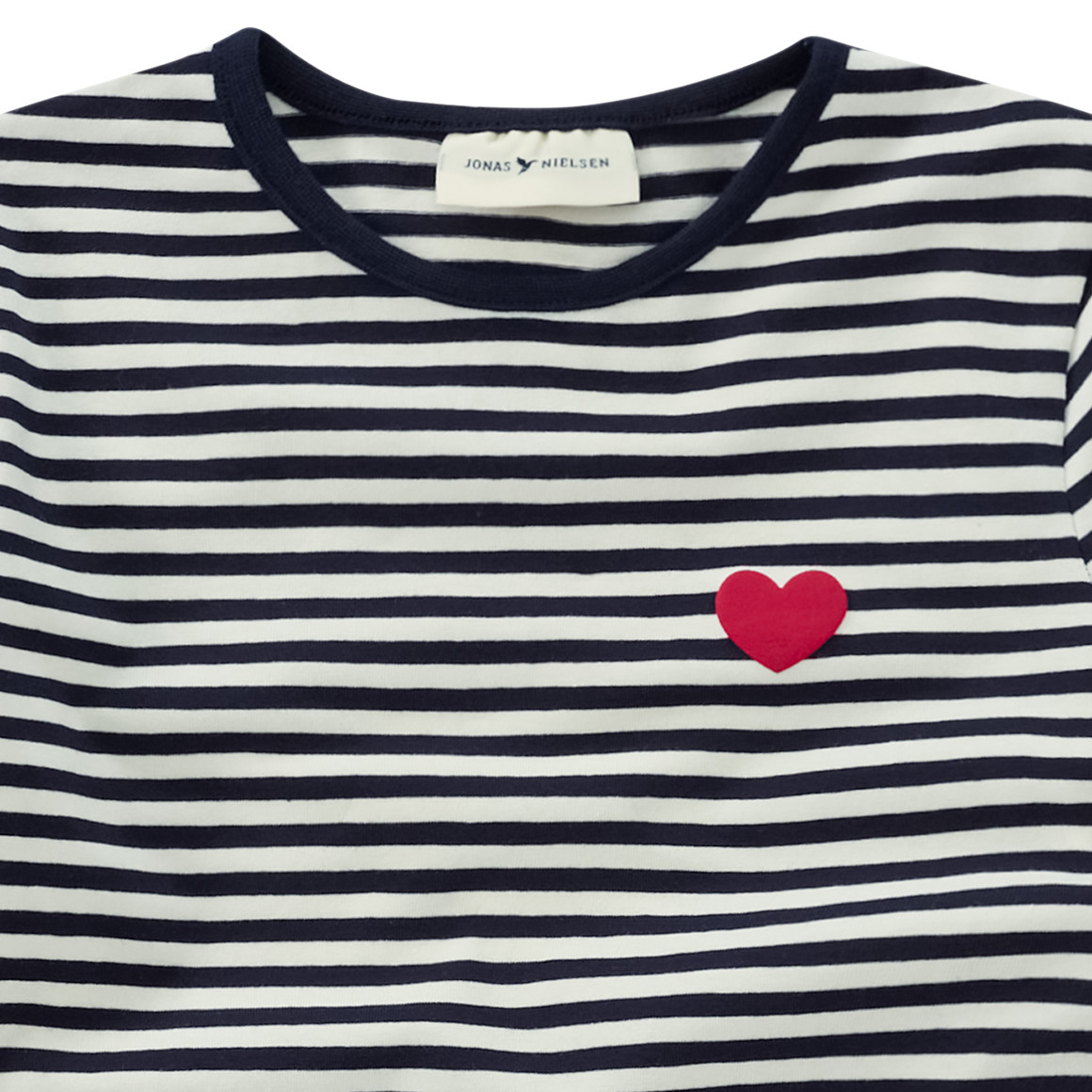 Mädchen T-Shirt mit Herz-Print