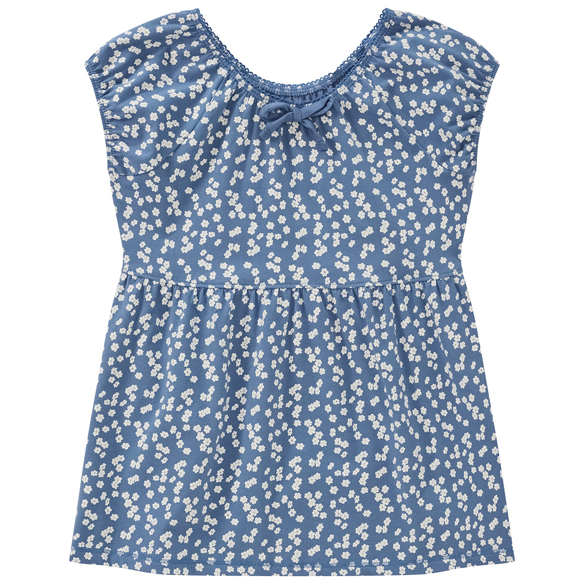 Mädchen T-Shirt mit Blumen-Print allover