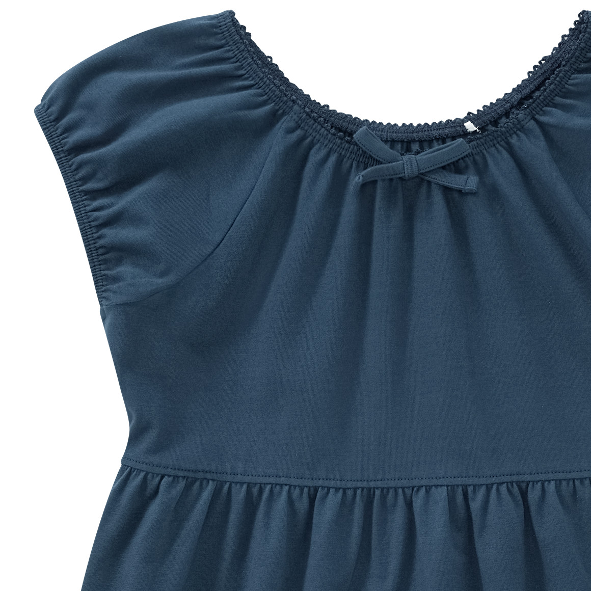 Mädchen T-Shirt mit Zierschleife