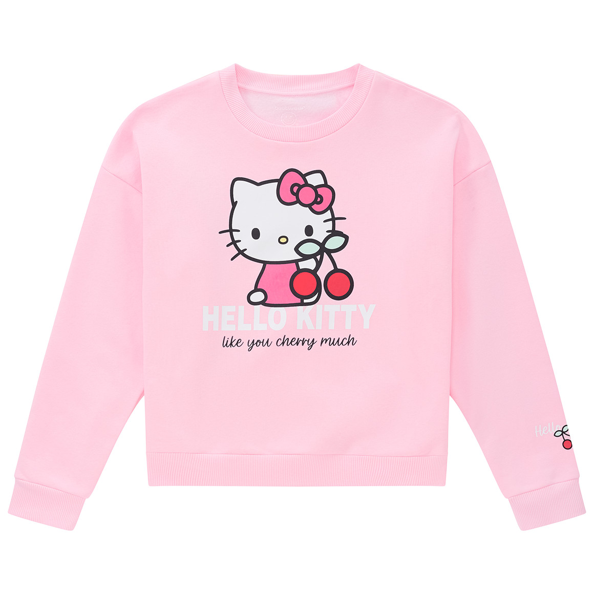 Hello Kitty Sweatshirt mit Front-Print
