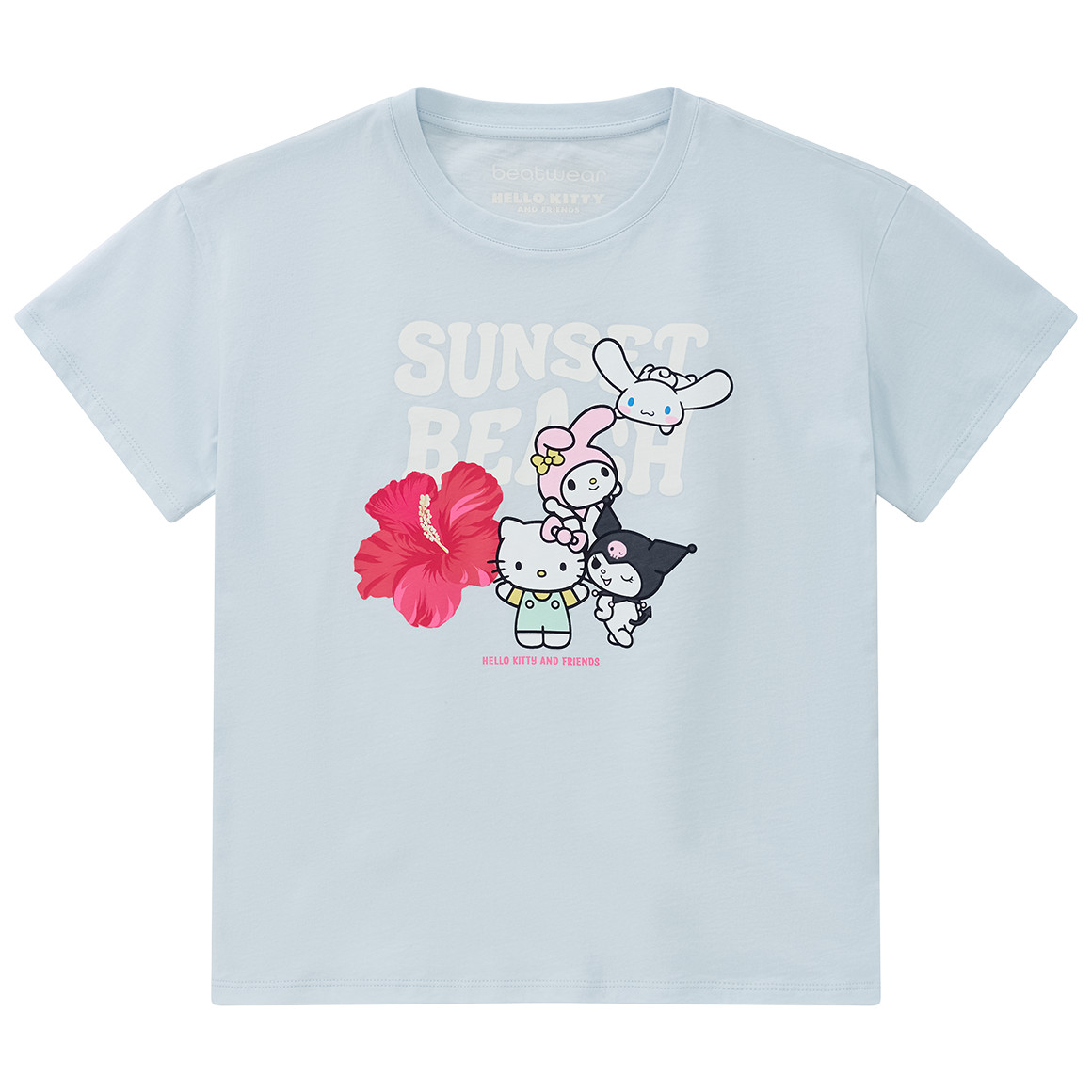 Hello Kitty T-Shirt mit Front-Print