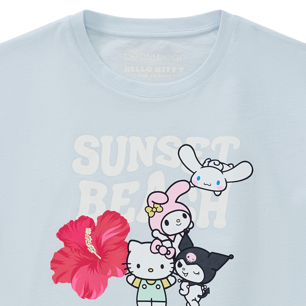 Hello Kitty T-Shirt mit Front-Print