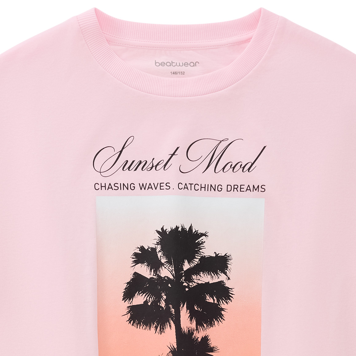 Mädchen T-Shirt mit Front-Print