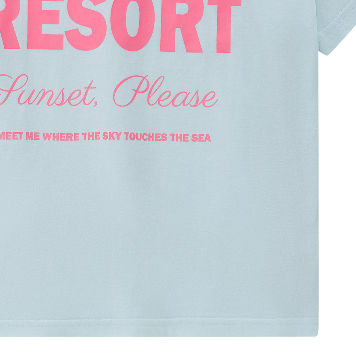 Mädchen T-Shirt mit Schriftzug-Print