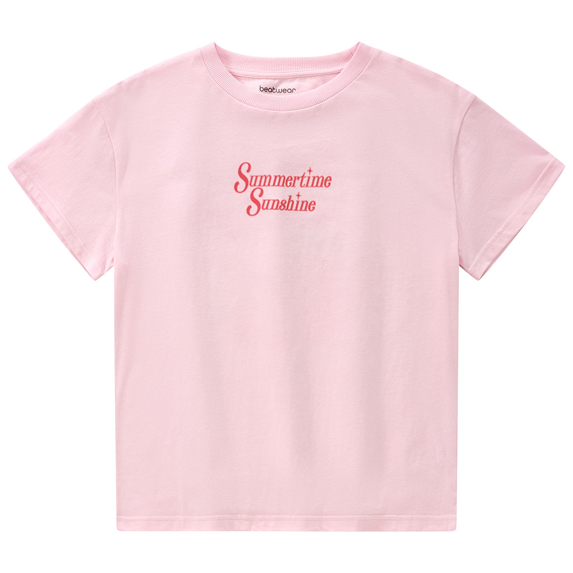 Mädchen T-Shirt mit Sommer-Print