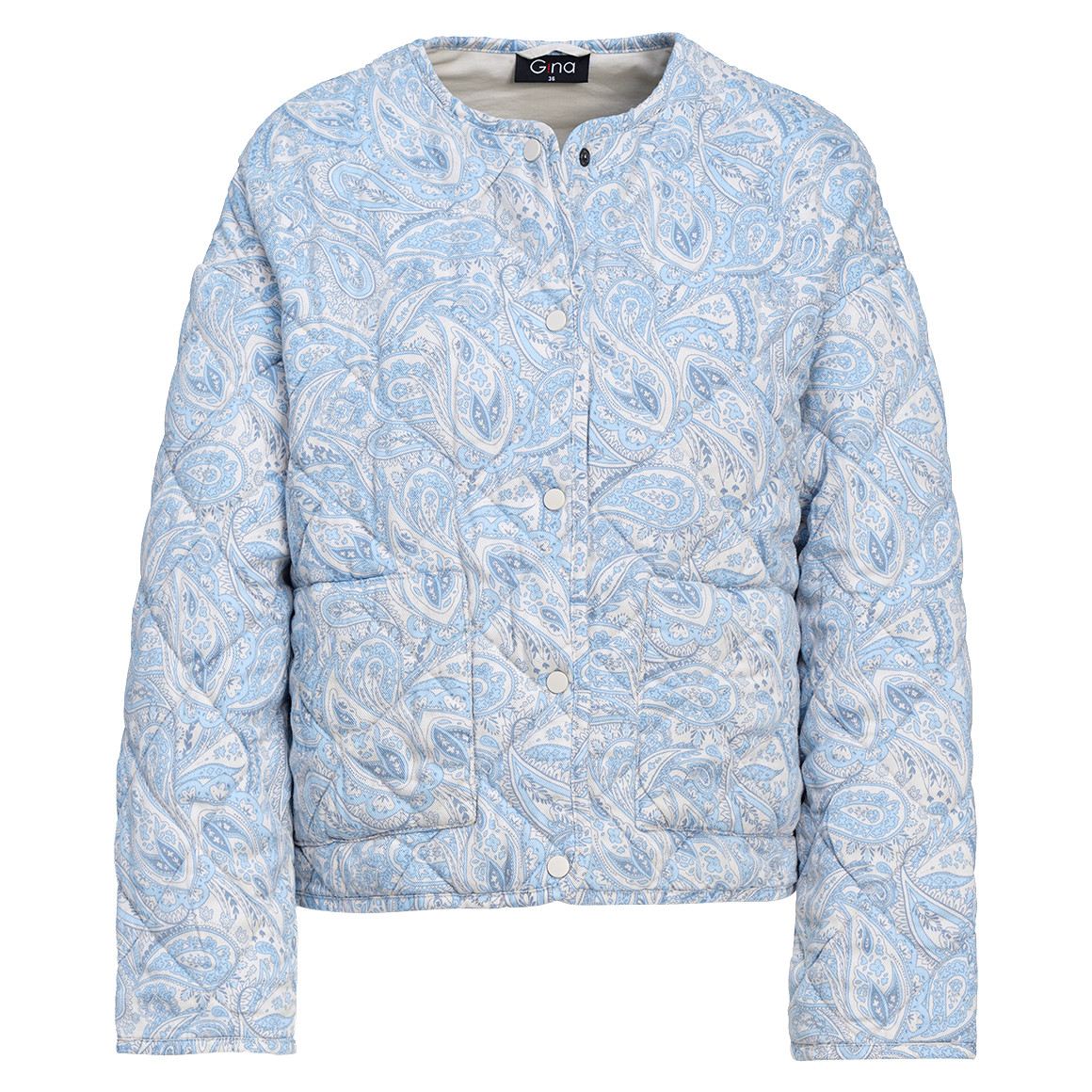 Damen Steppjacke mit Paisley-Muster