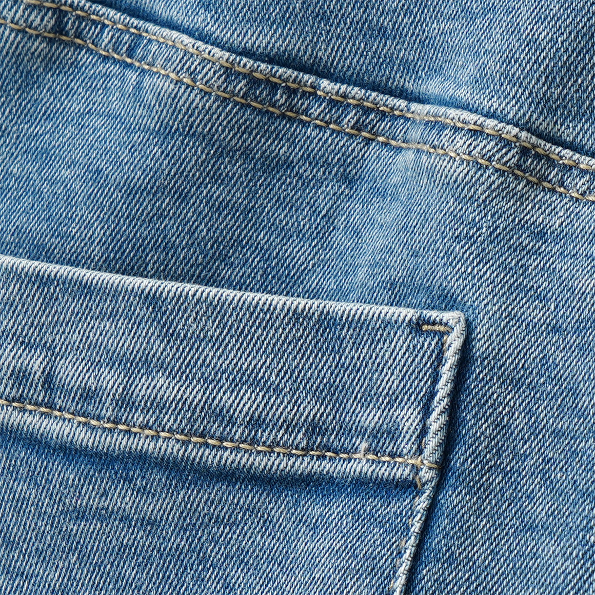 Mädchen Latzkleid in Denim-Look