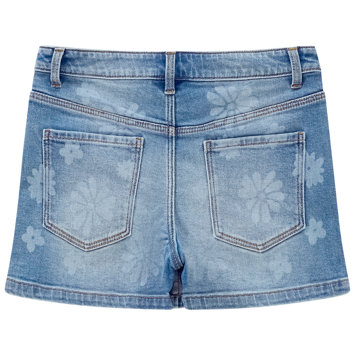 Mädchen Jeansrock mit integrierter Shorts