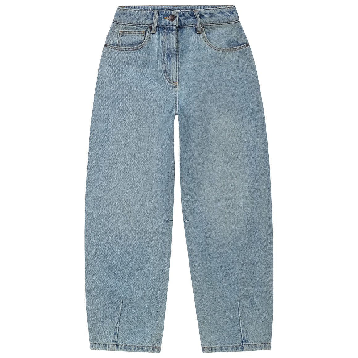 Mädchen Barrel-Jeans im 5-Pocket-Style