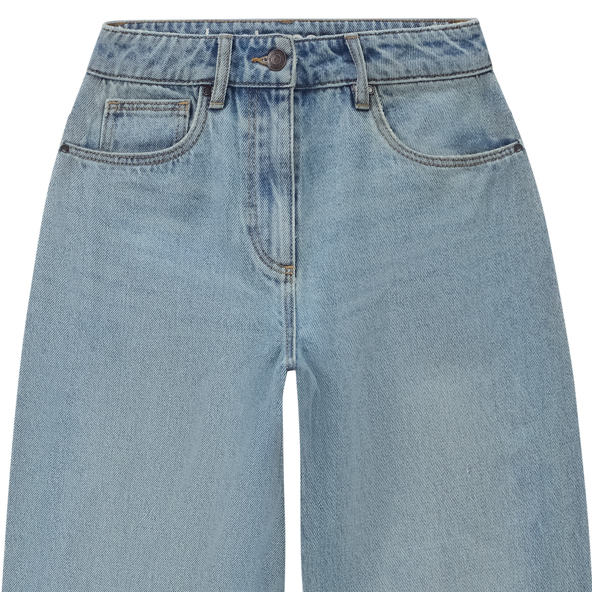 Mädchen Barrel-Jeans im 5-Pocket-Style