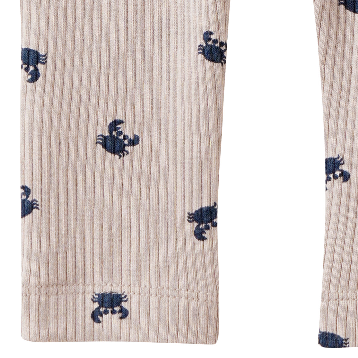 Baby Leggings mit Rippstruktur