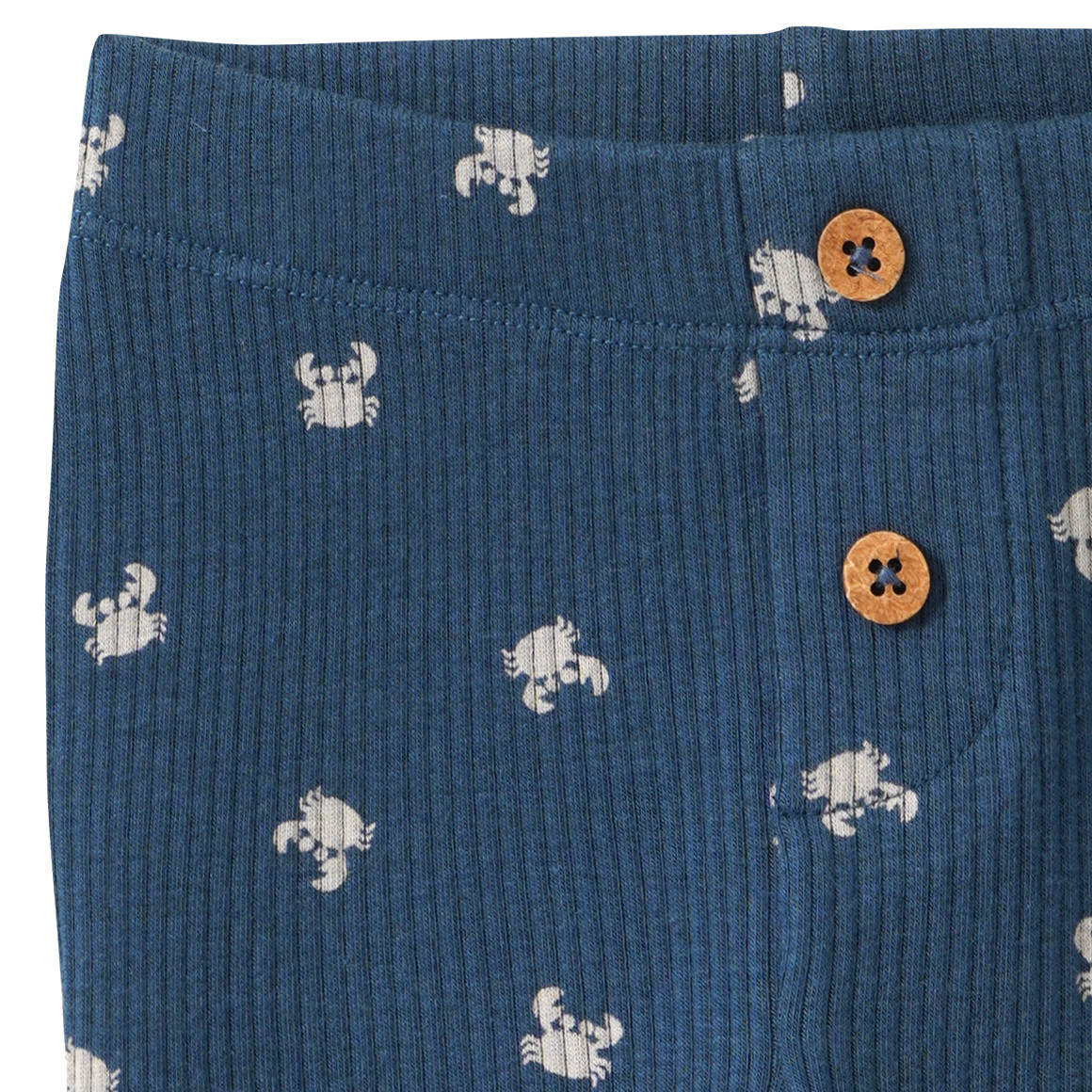 Baby Leggings mit Rippstruktur