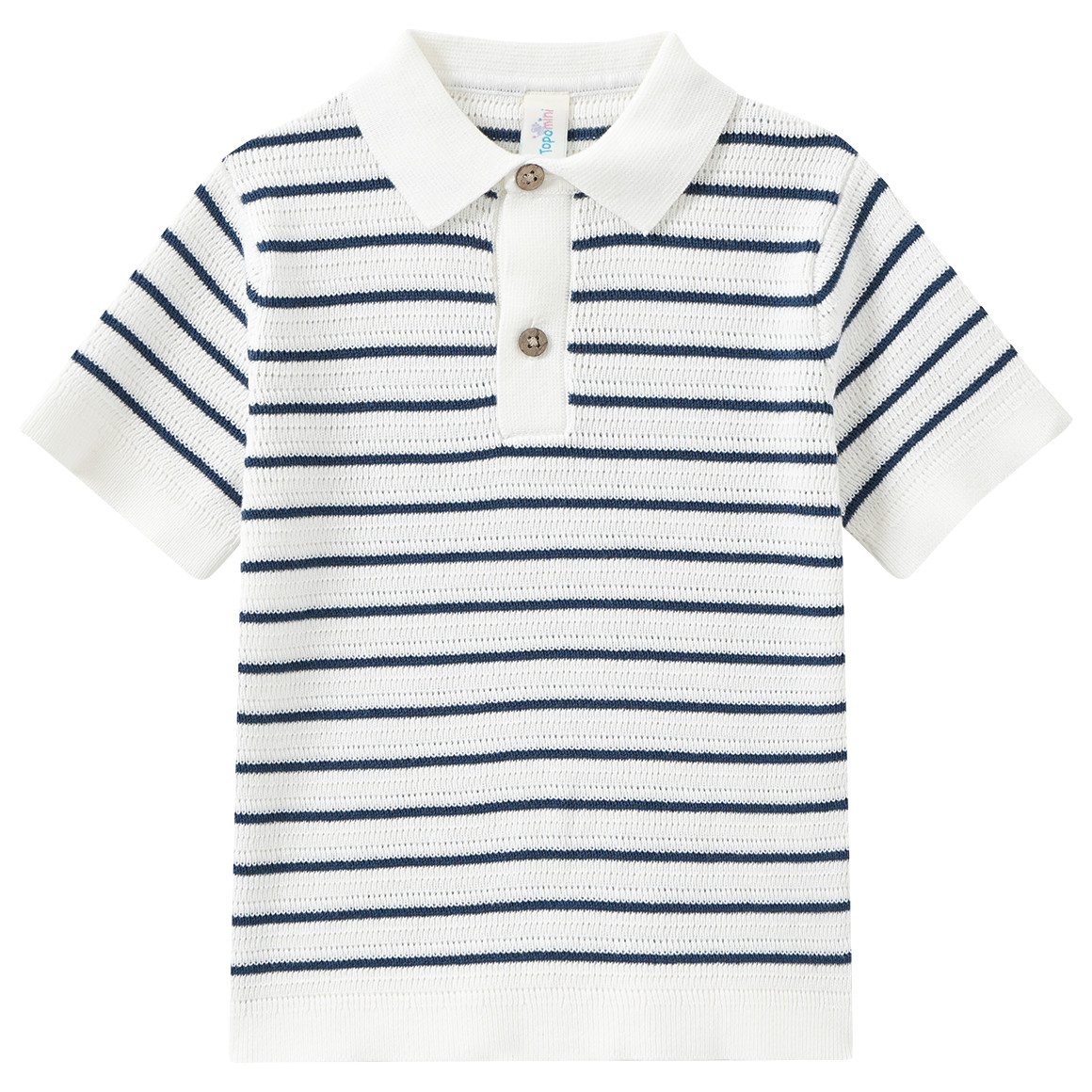 Baby Poloshirt mit Streifen