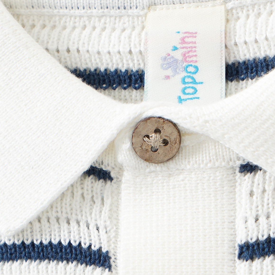 Baby Poloshirt mit Streifen