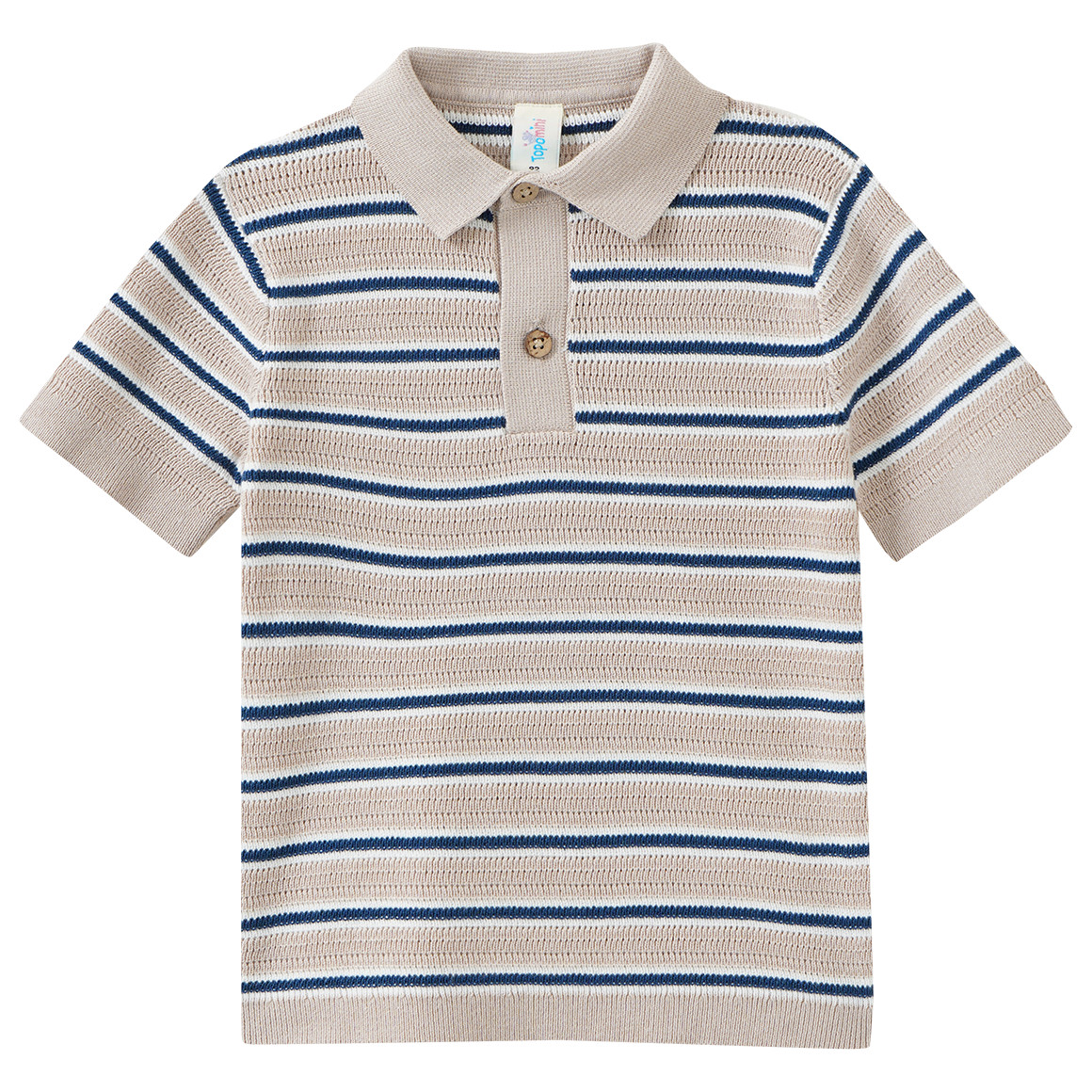 Baby Poloshirt mit Streifen