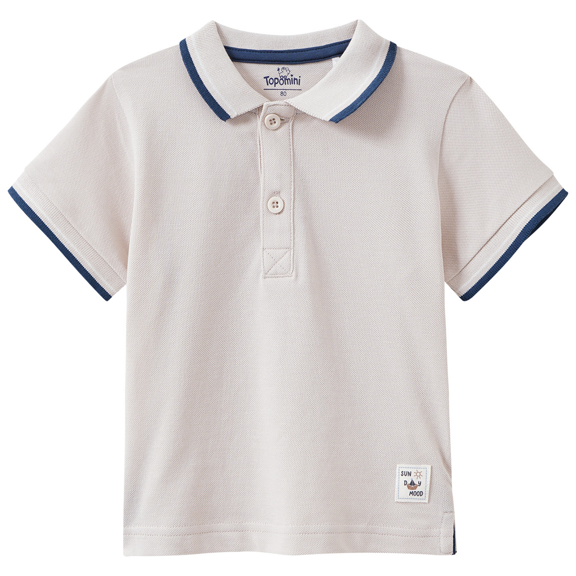 Baby Poloshirt mit Applikation
