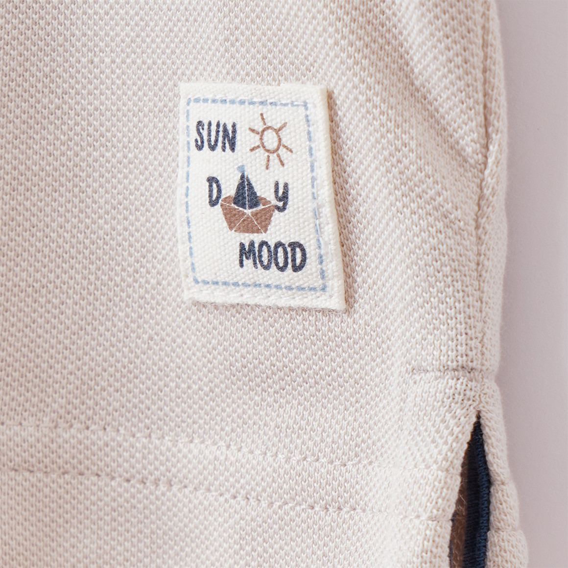 Baby Poloshirt mit Applikation