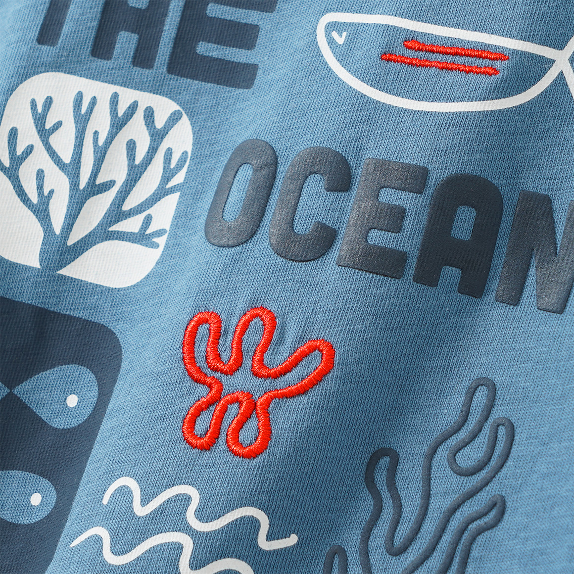 Baby T-Shirt mit maritimen Prints