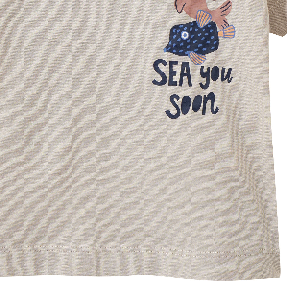 Baby T-Shirt mit Rücken-Print