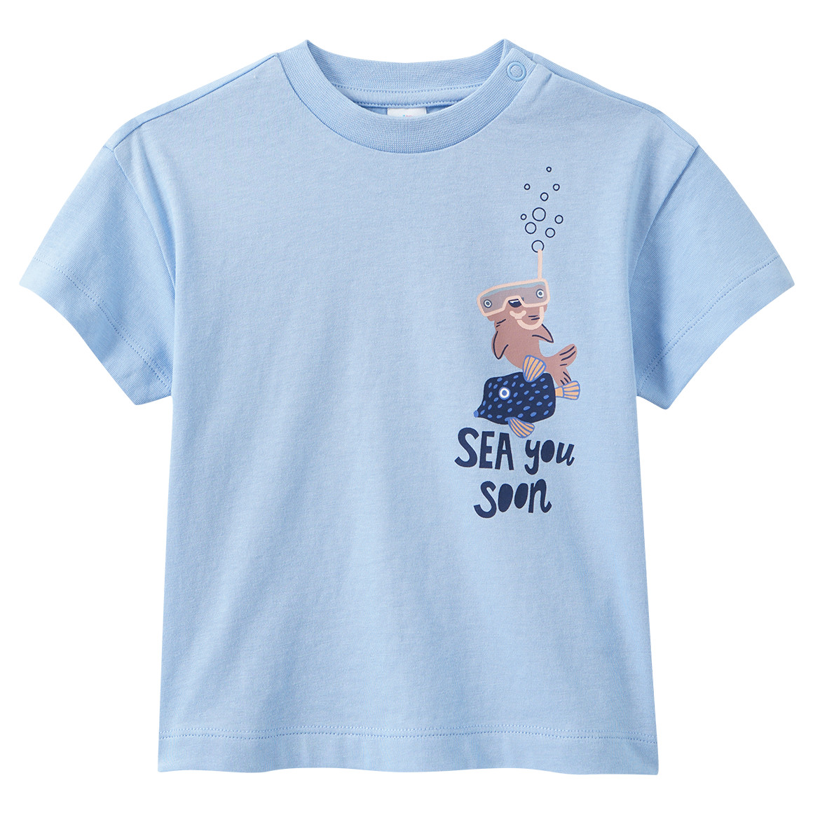 Baby T-Shirt mit Rücken-Print