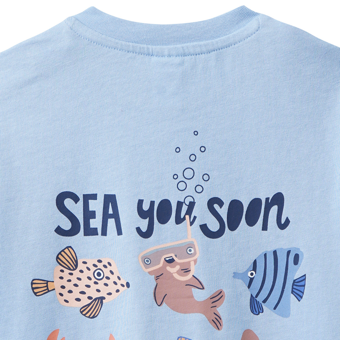 Baby T-Shirt mit Rücken-Print