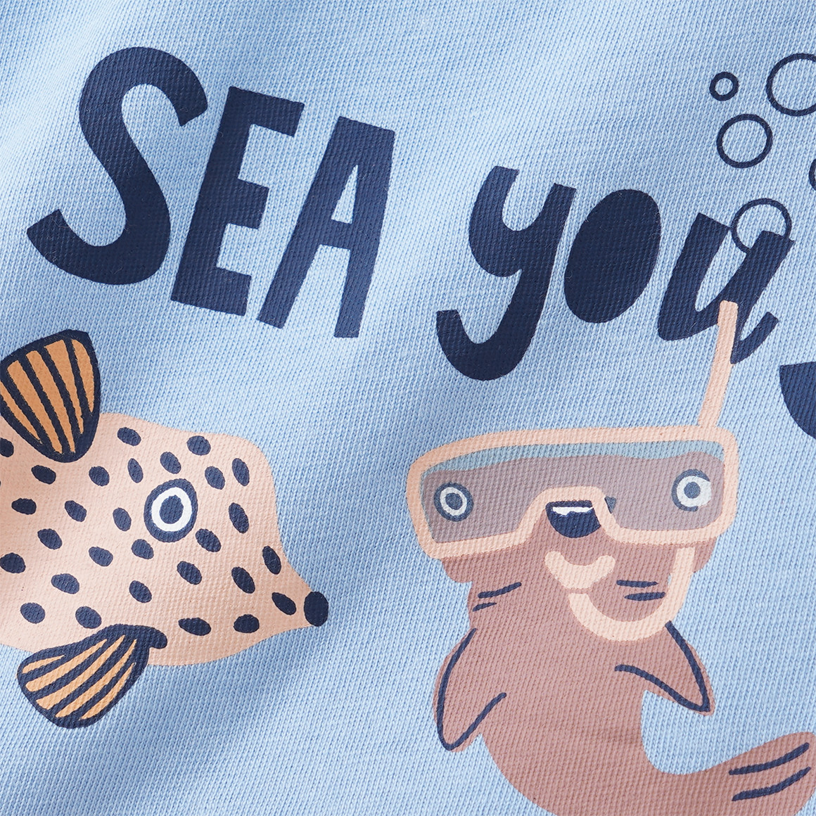 Baby T-Shirt mit Rücken-Print