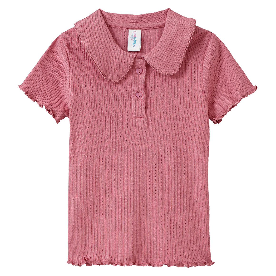 Baby Poloshirt mit Struktur
