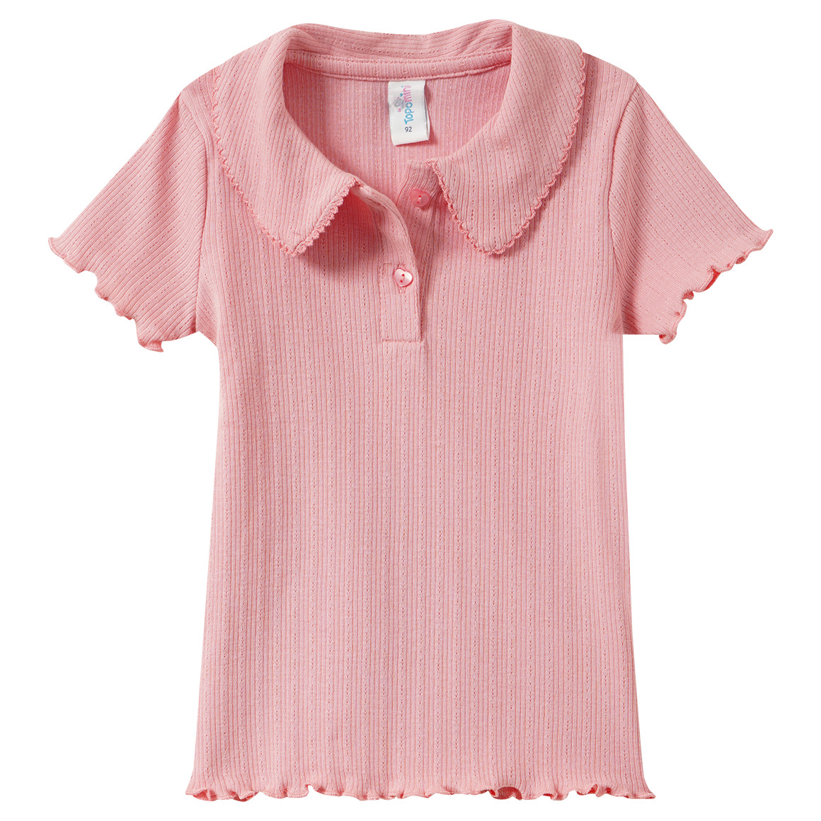 Baby Poloshirt mit Struktur