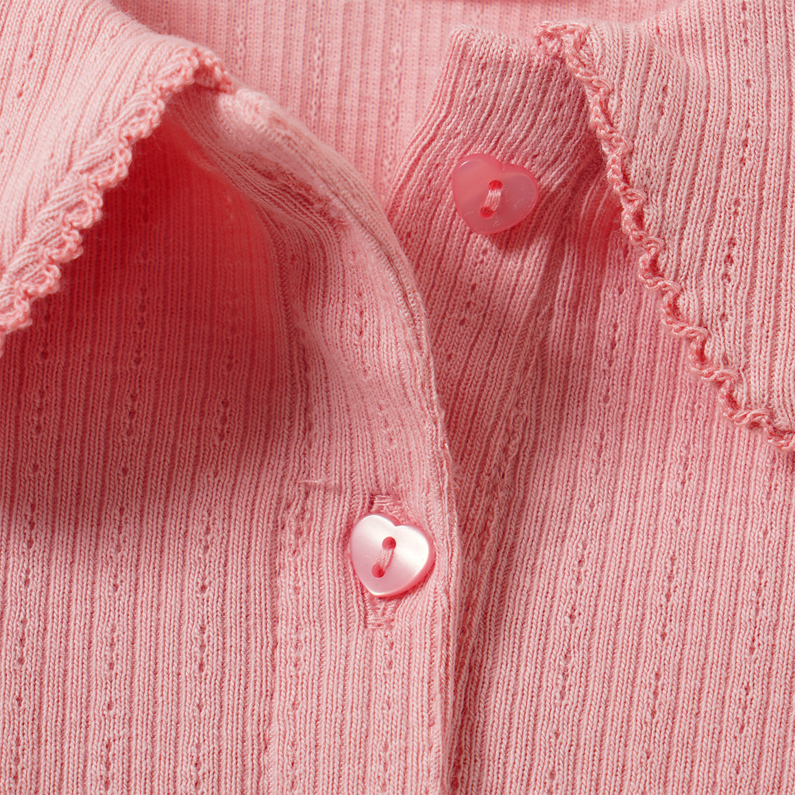 Baby Poloshirt mit Struktur
