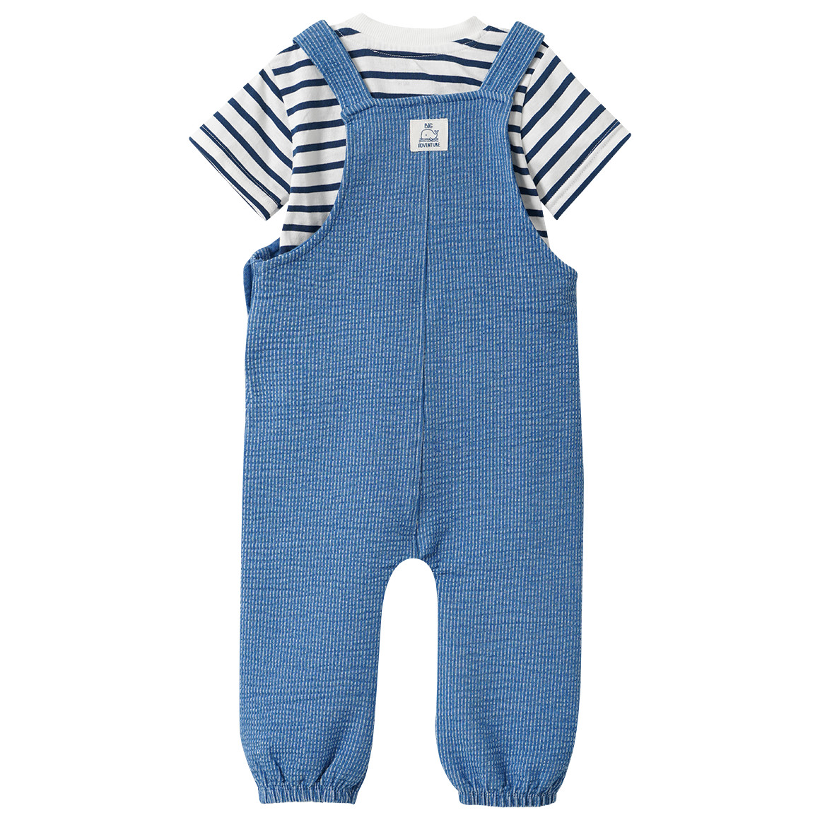 Newborn Set mit Latzhose und T-Shirt