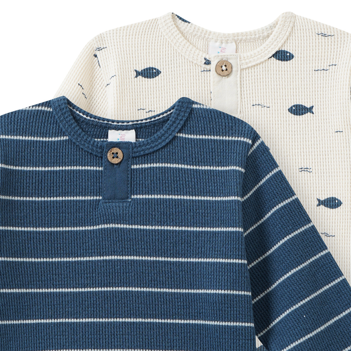 2 Newborn Langarmshirts im Set