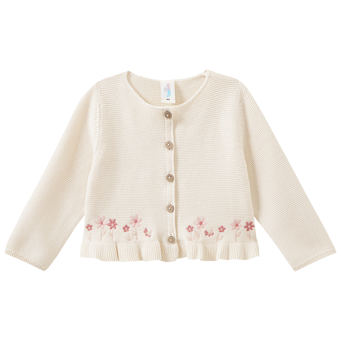 Newborn Strickjacke mit Applikation