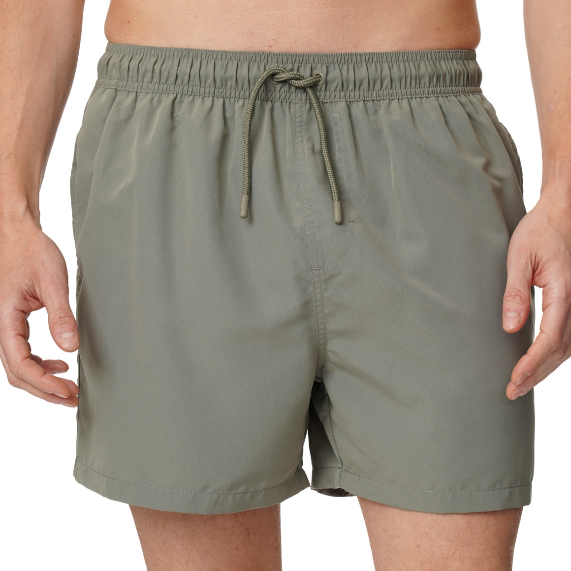 Herenzwemshorts in effen kleur