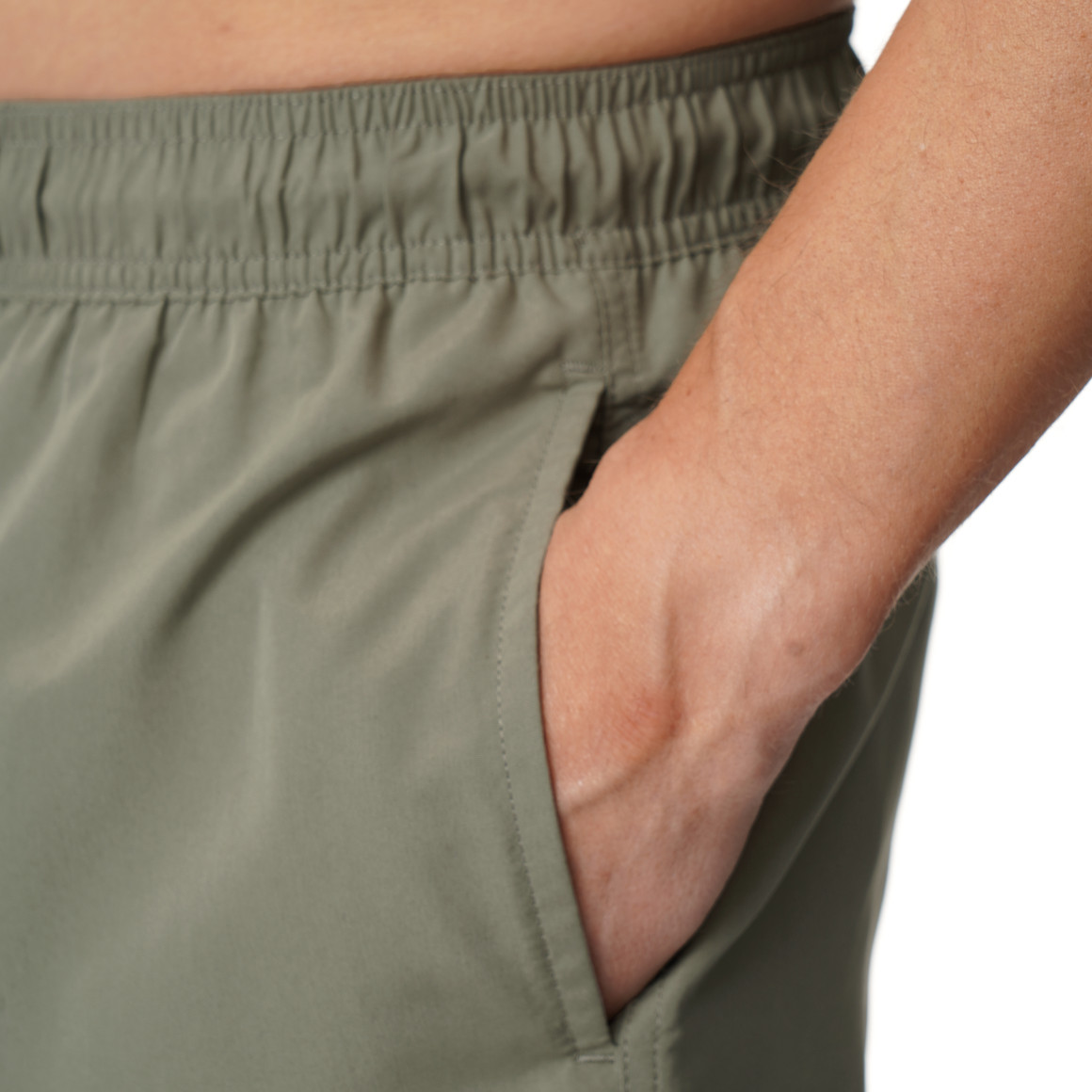 Herenzwemshorts in effen kleur