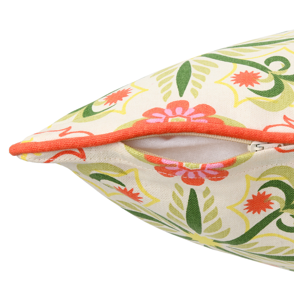 Kussensloop met tegelprint