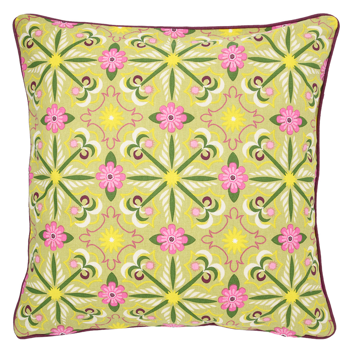 Kussensloop met tegelprint