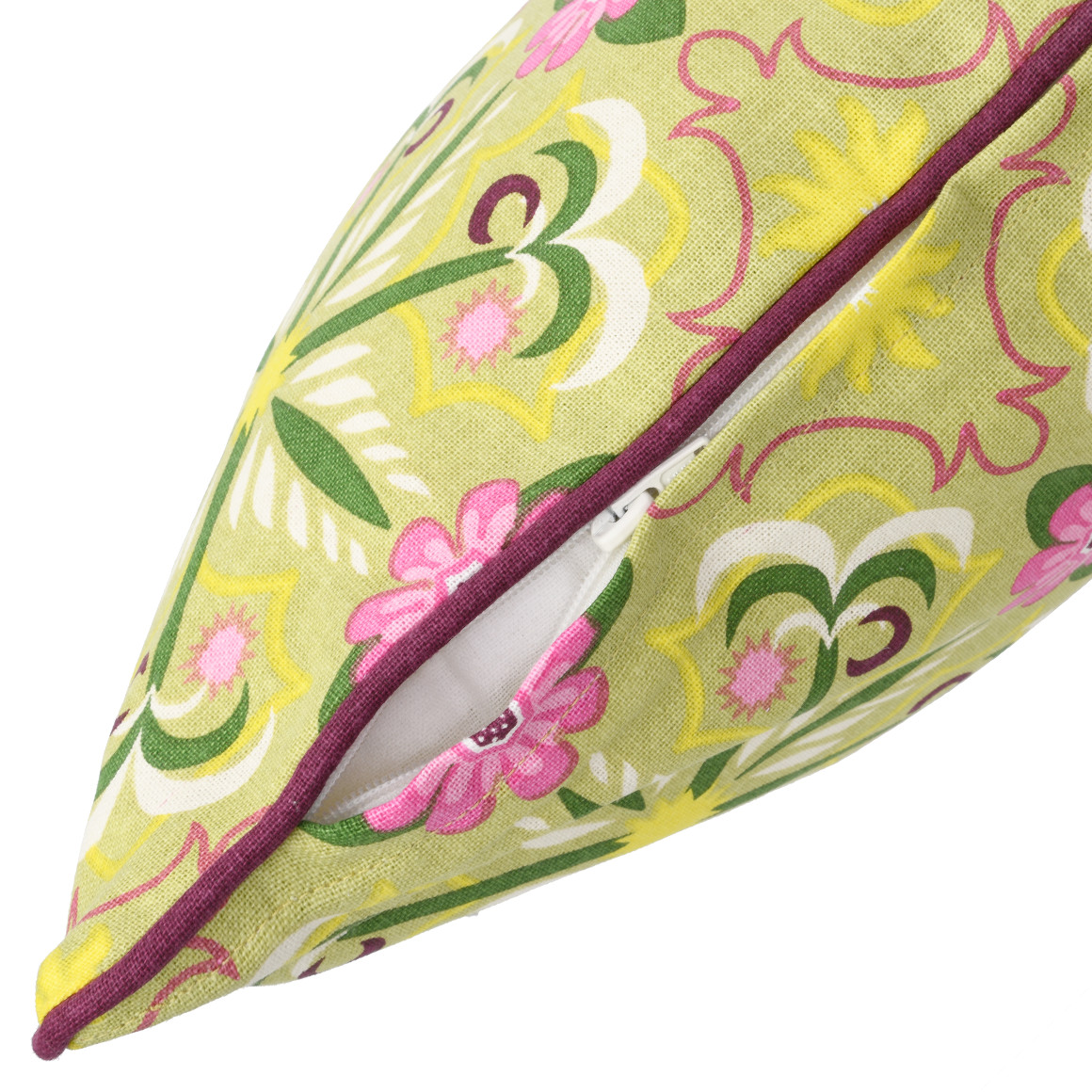 Kussensloop met tegelprint