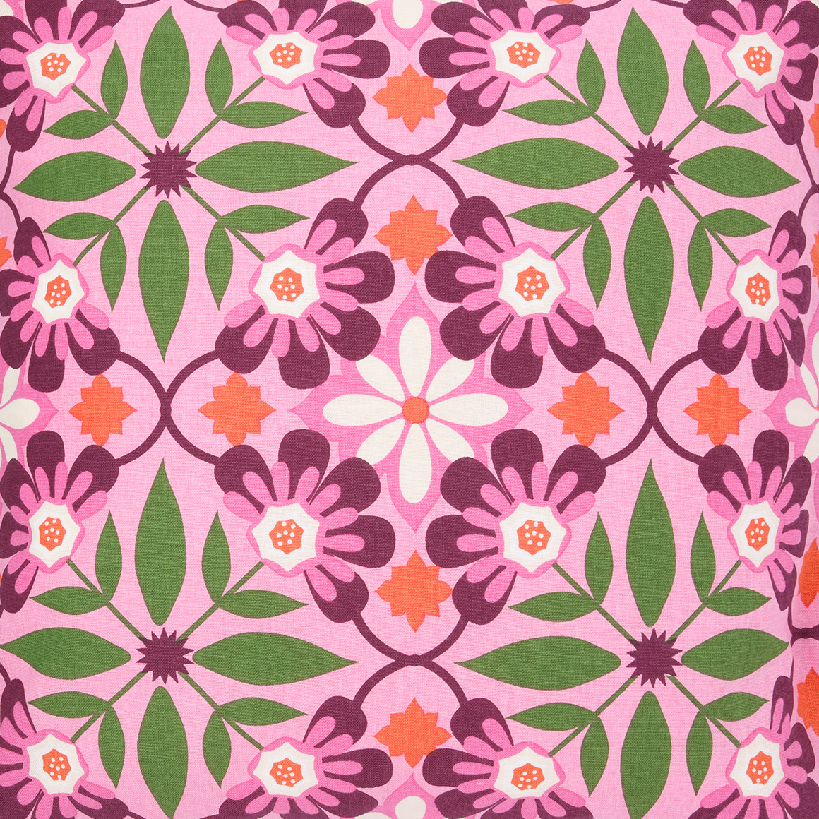 Kussensloop met tegelprint