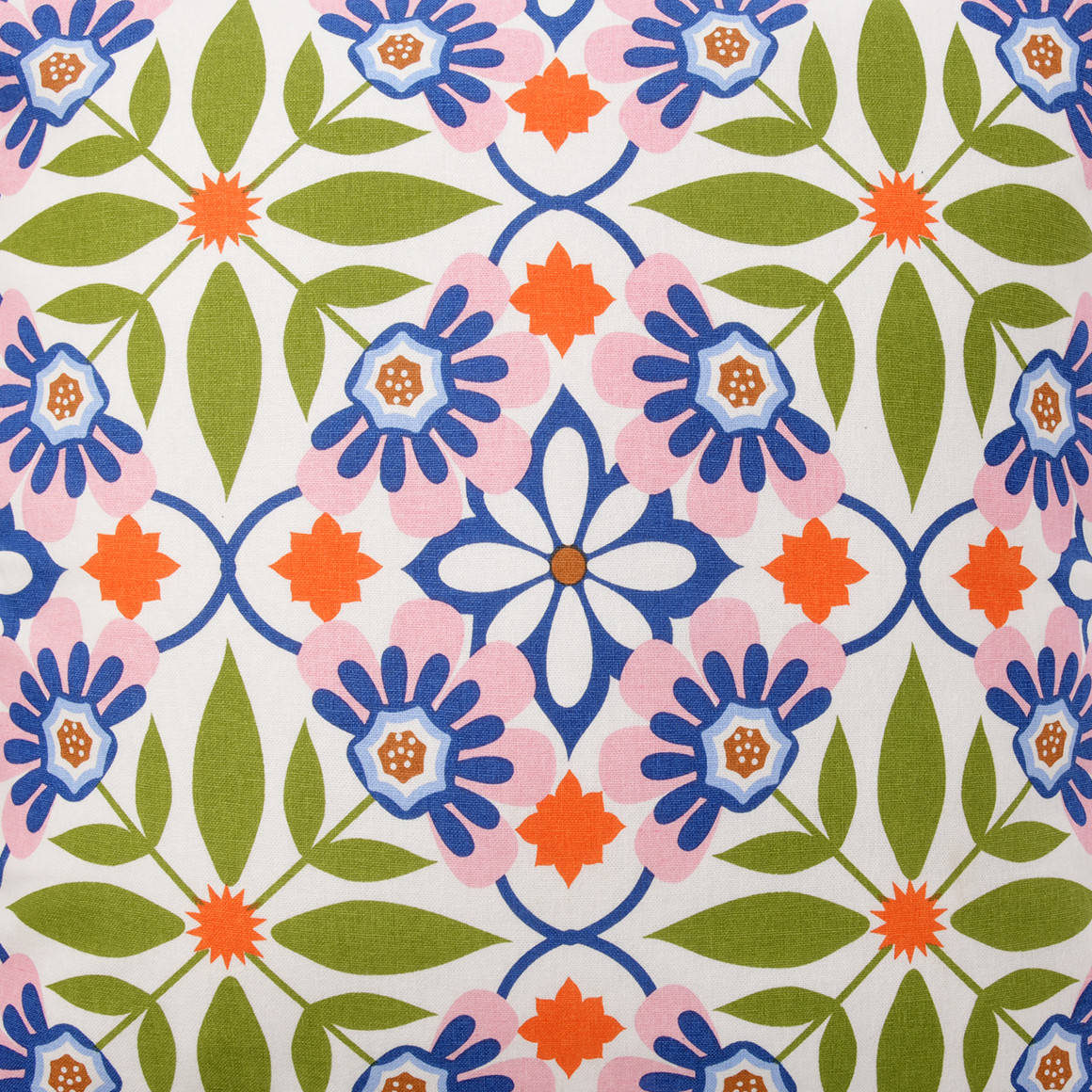 Kussensloop met tegelprint