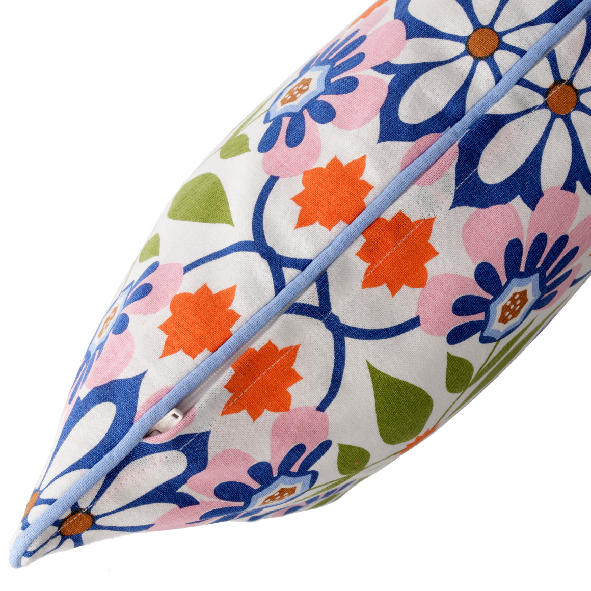 Kussensloop met tegelprint