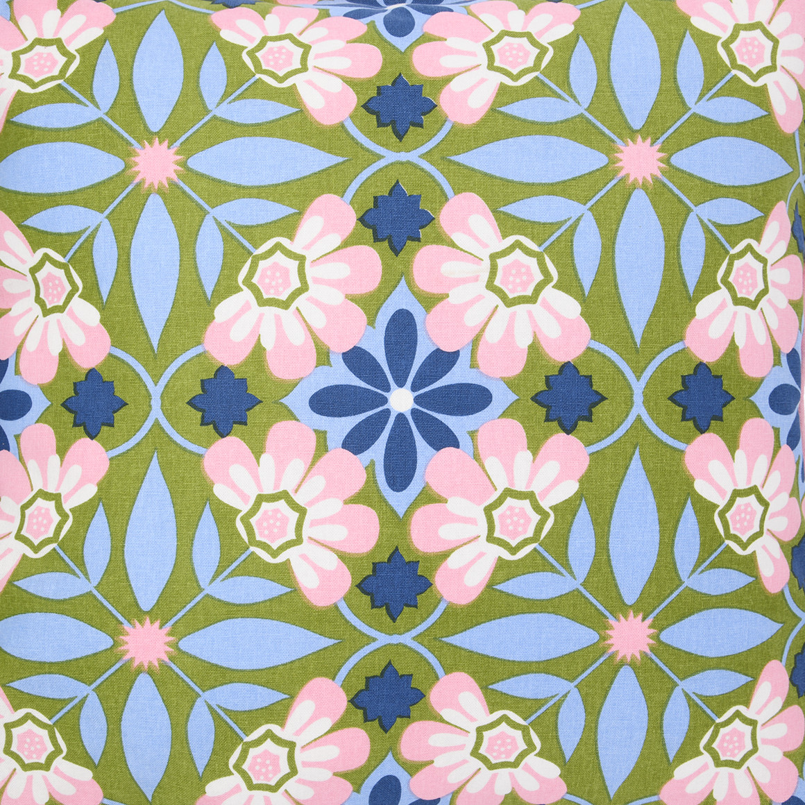 Kussensloop met tegelprint