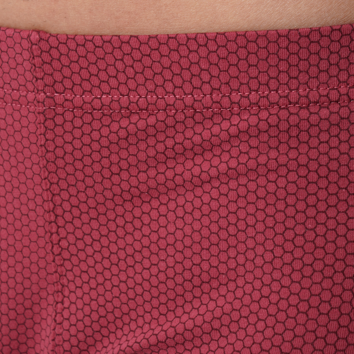 Herenretroshorts met minimale print